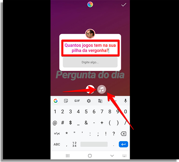 how to answer questions instagram music