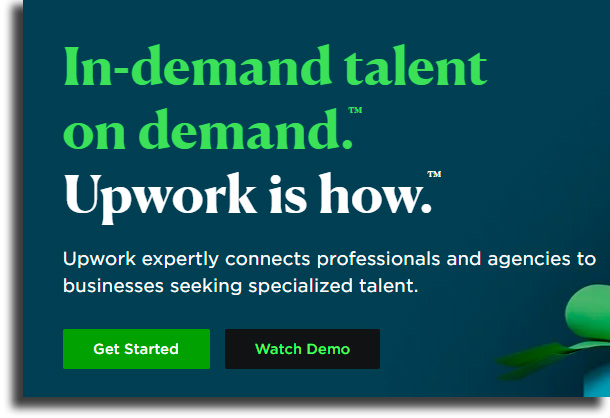 UpWork sites to make your home your workplace