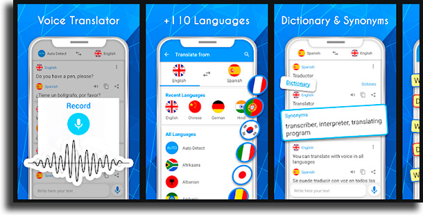 Talkao Translate apps by voice translators