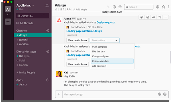 slack is a communicator that does not interrupt your productivity