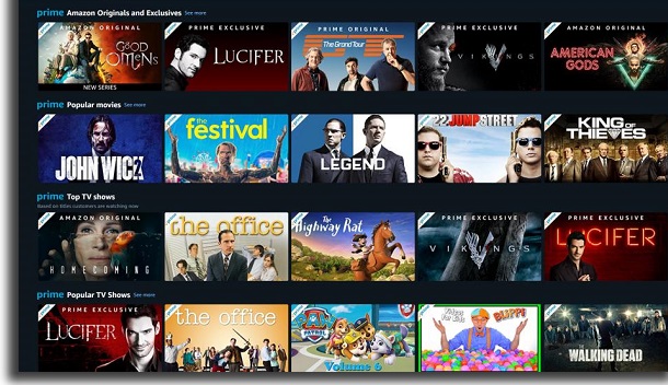 What catalog? new releases on Amazon Prime Video