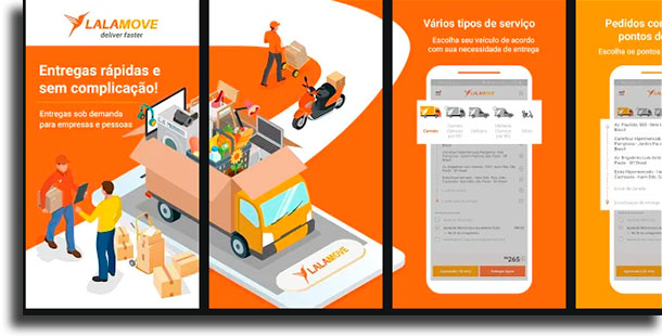 Lalamove most popular delivery apps