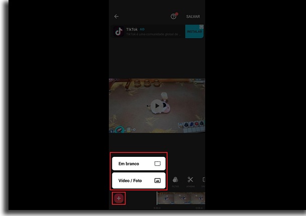 video editor on Android add