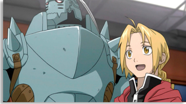 animations can also be sci-fi serials and Fullmetal Alchemist is an example