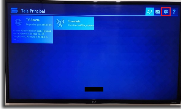 IPTV on Smart TV settings