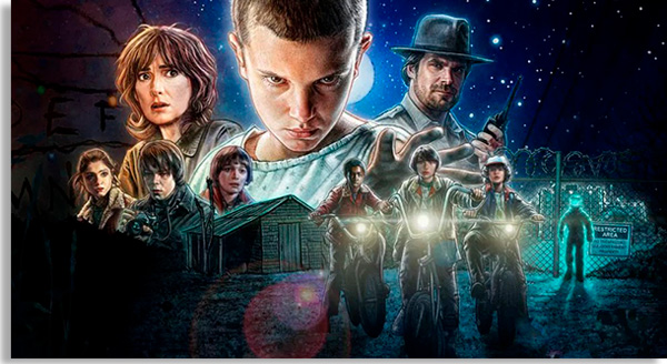 stranger things is one of the best suspense series today