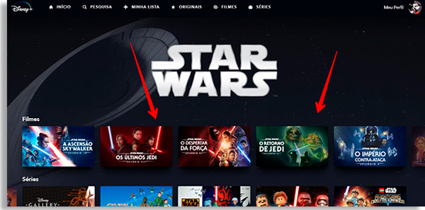 disney screen + dedicated to the works of the star wars franchise