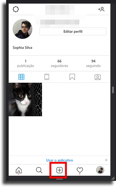 Create a new Instagram post from your computer