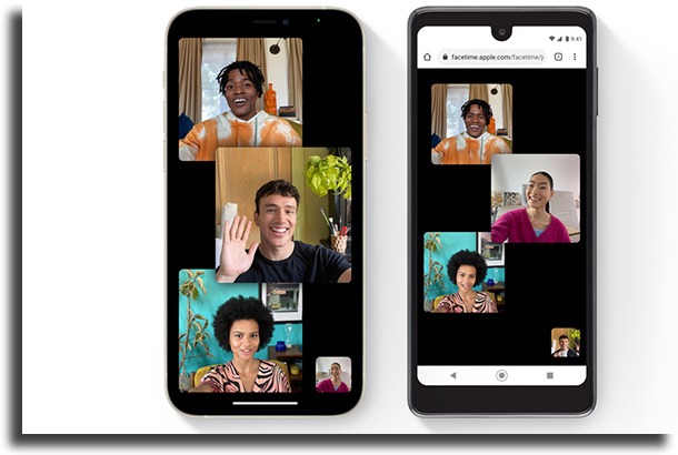 Change in FaceTime new for iOS 15